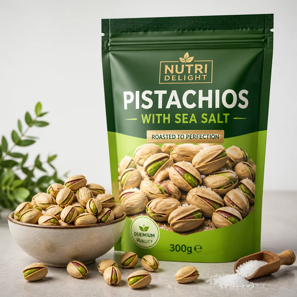 Pistachios with Sea Salt 300g