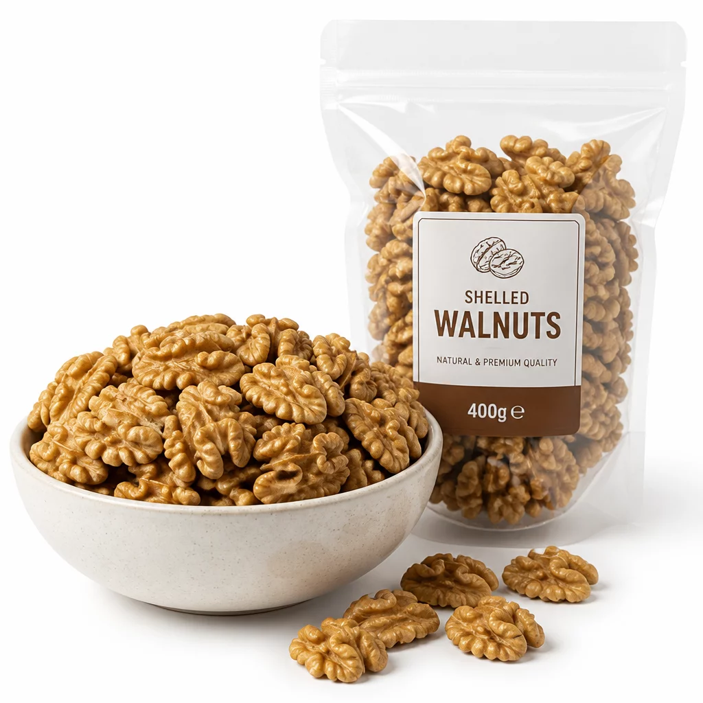 Shelled Walnuts 400g
